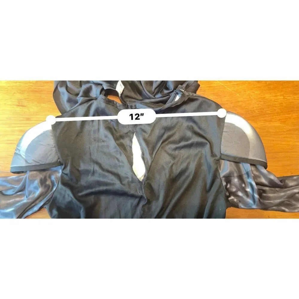 Children's Star Wars Storm Trooper Costume Size M Cape Chain Shoulders